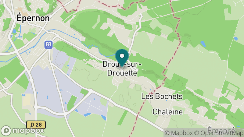 Carte - Droue Sur Drouette