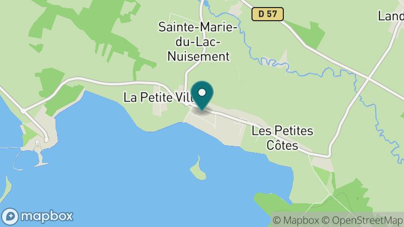 Carte - Sainte-marie-du-lac-nuisement