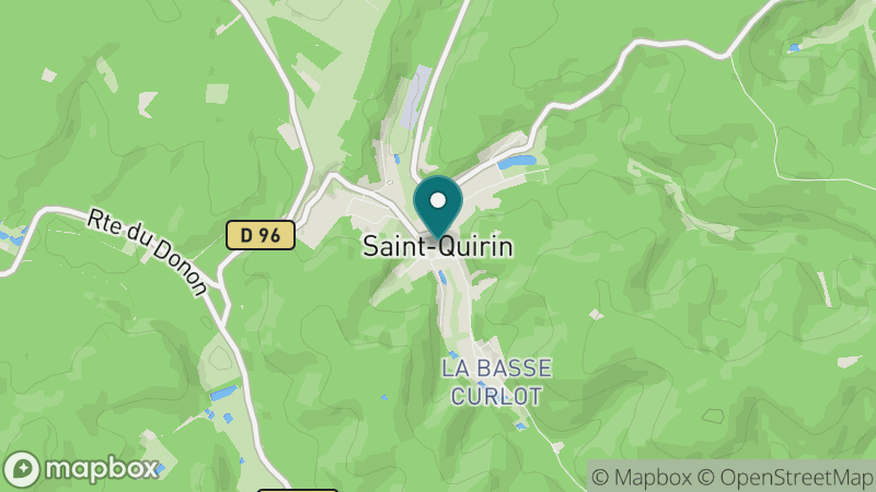 Carte - Saint Quirin