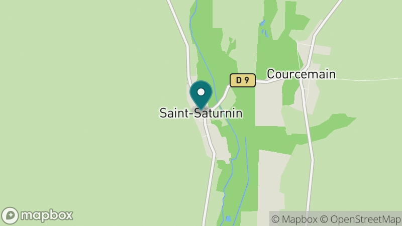 Carte - Saint-Saturnin