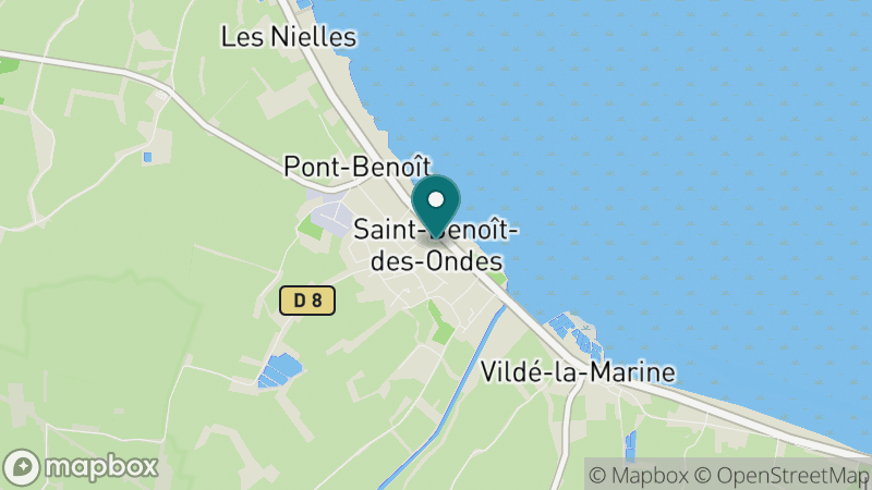 Carte - Saint Benoit Des Ondes