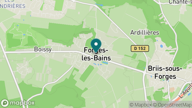 Carte - Forges Les Bains