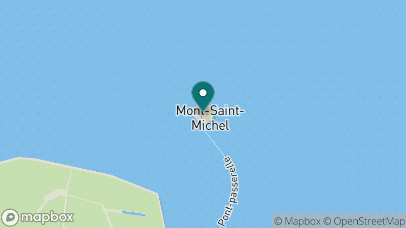 Carte - Le Mont-saint-michel