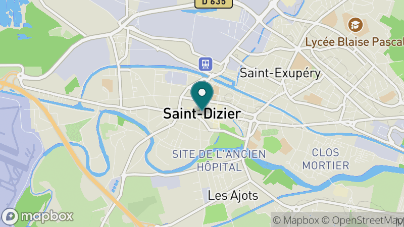 Carte - Saint Dizier
