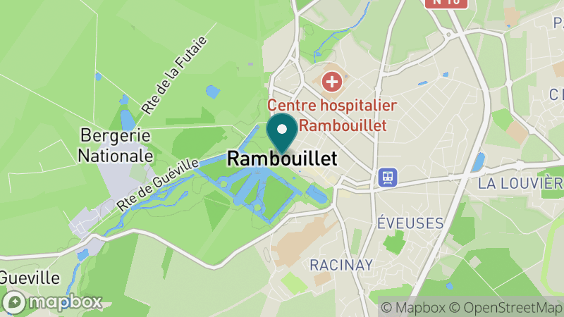 Carte - Rambouillet