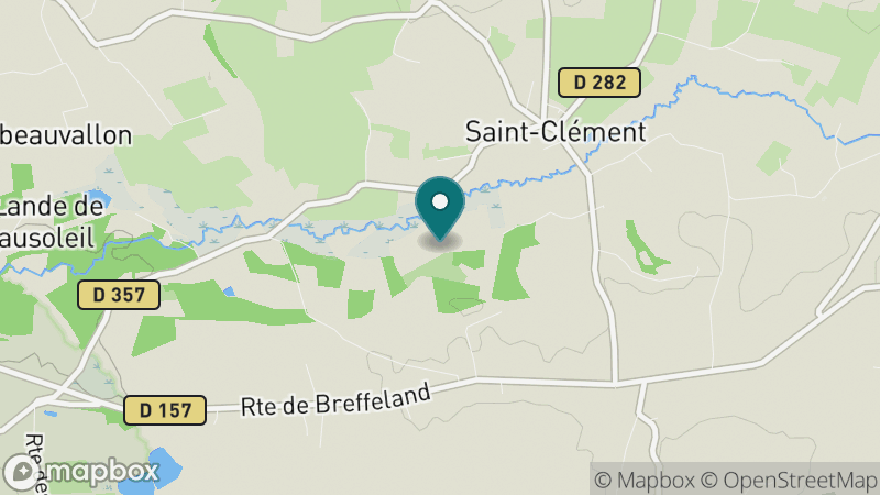 Carte - Saint-Clément-Rancoudray