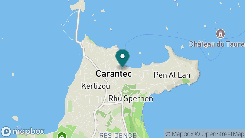 Carte - Carantec