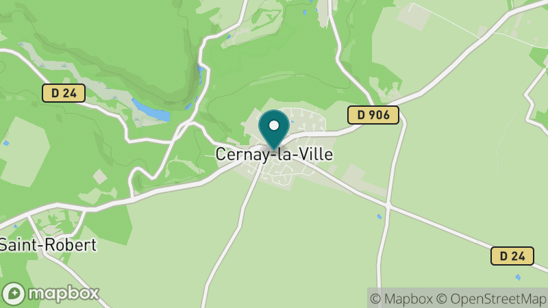 Carte - Cernay La Ville