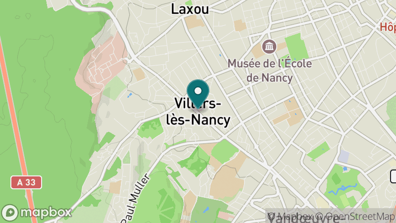 Carte - Villers Les Nancy