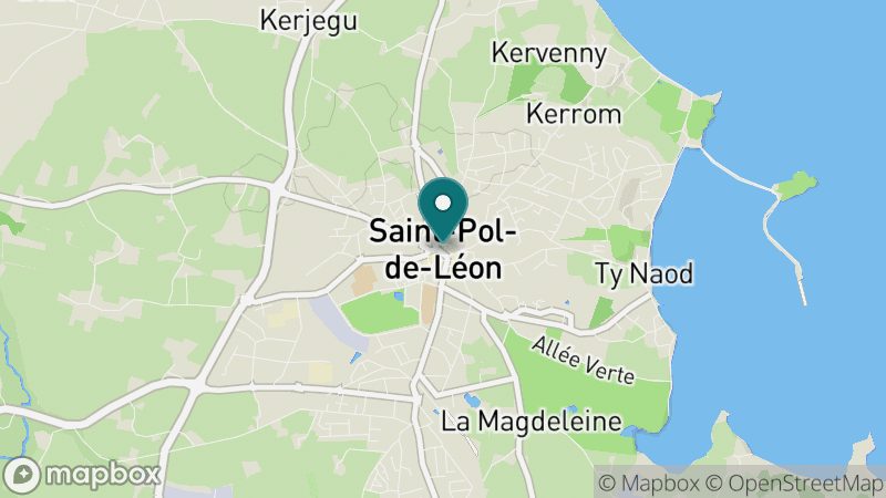 Carte - Saint Pol De Leon