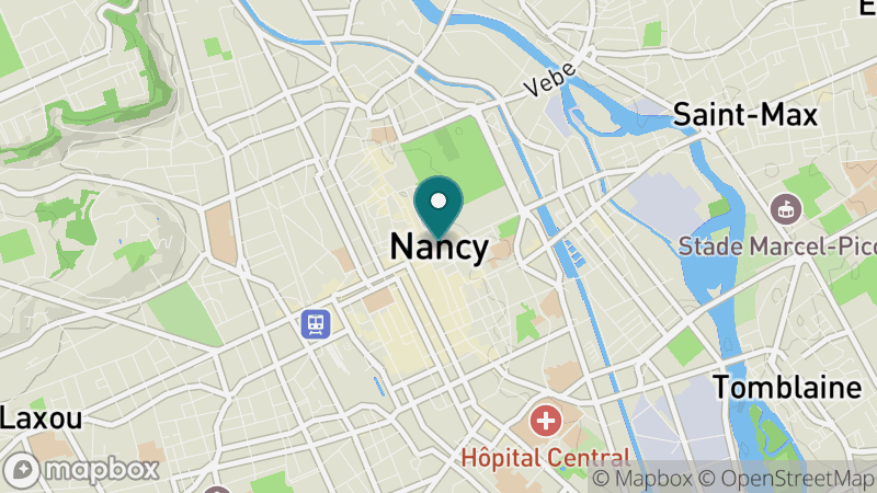 Carte - Nancy