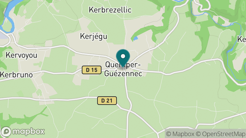 Carte - Quemper Guezennec