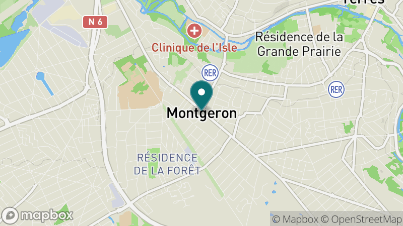 Carte - Montgeron