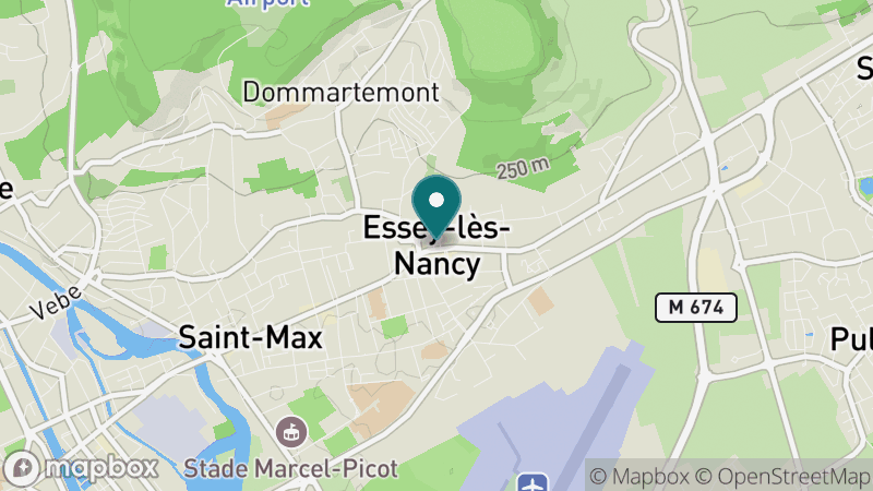 Carte - Essey Les Nancy