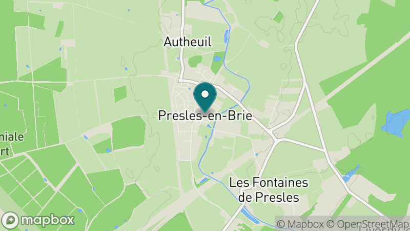 Carte - Presles En Brie