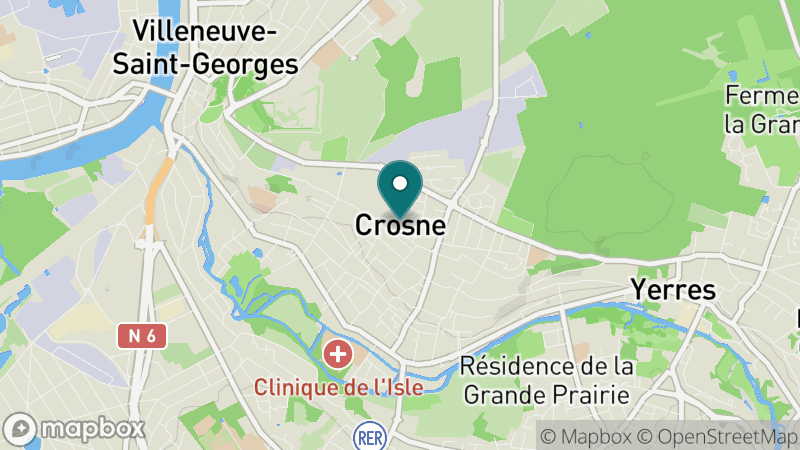 Carte - Crosne