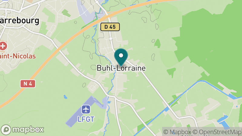 Carte - Buhl-Lorraine