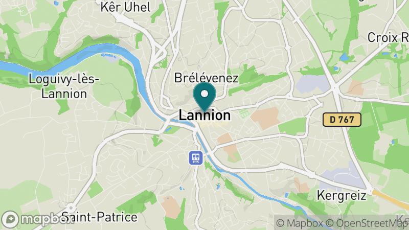 Carte - Lannion