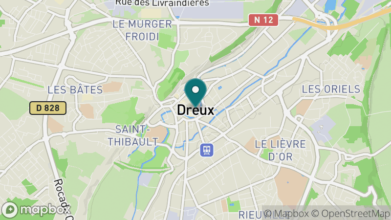 Carte - Dreux