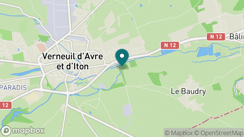 Carte - Verneuil Sur Avre
