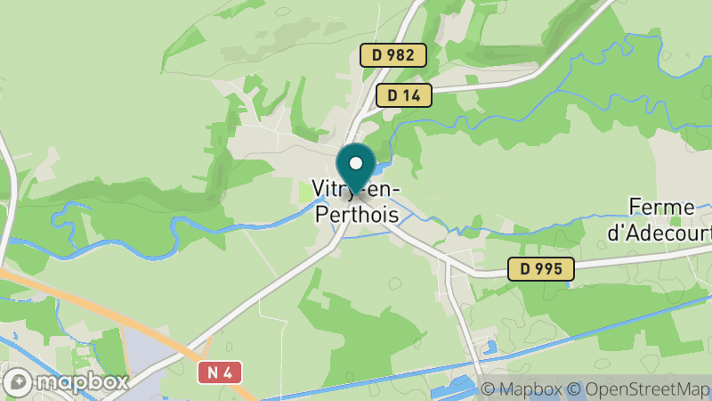 Carte - Vitry-en-Perthois