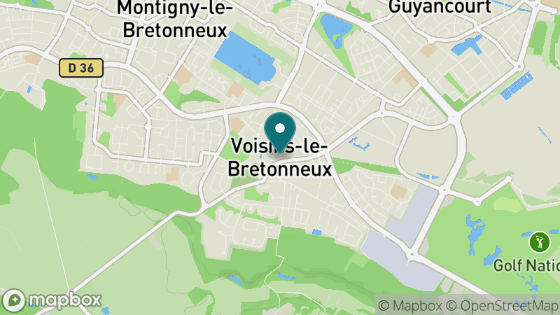 Carte - Voisins Le Bretonneux