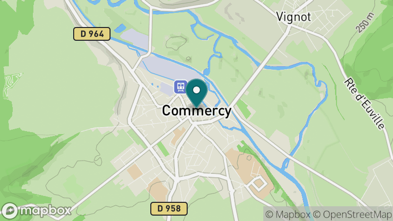 Carte - Commercy
