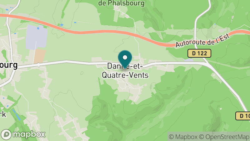 Carte - Danne Et Quatre Vents