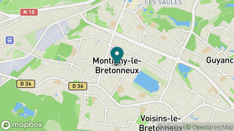 Carte - Montigny-le-Bretonneux