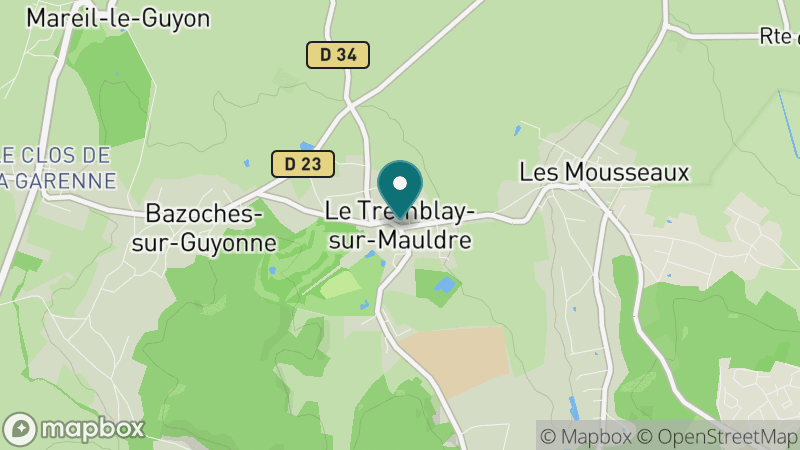 Carte - Le Tremblay-sur-Mauldre