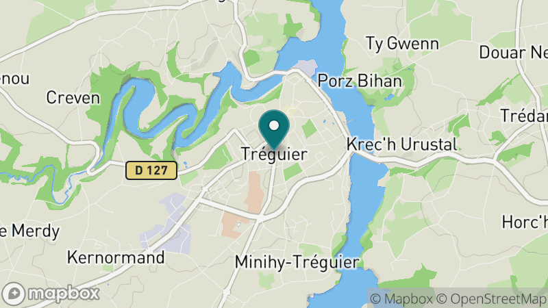 Carte - Treguier