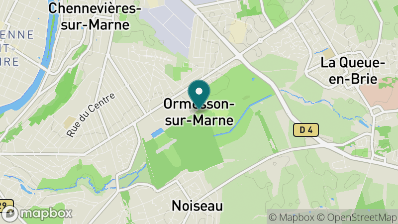 Carte - Ormesson Sur Marne