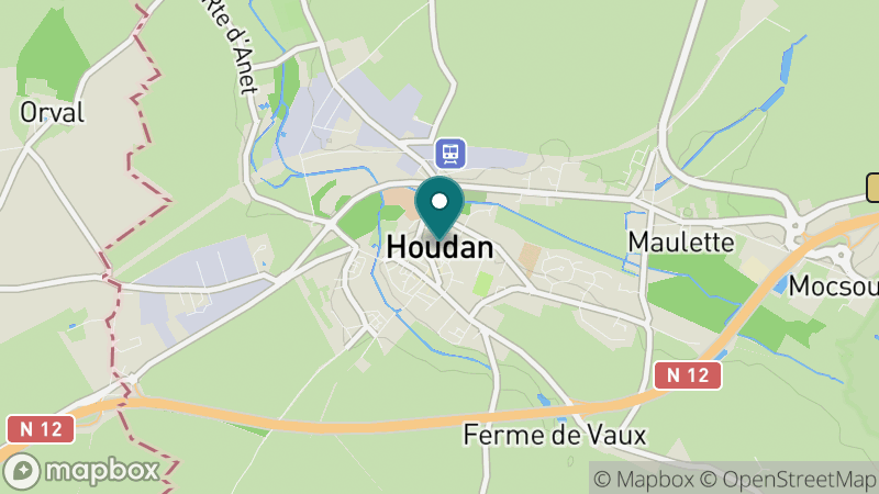 Carte - Houdan