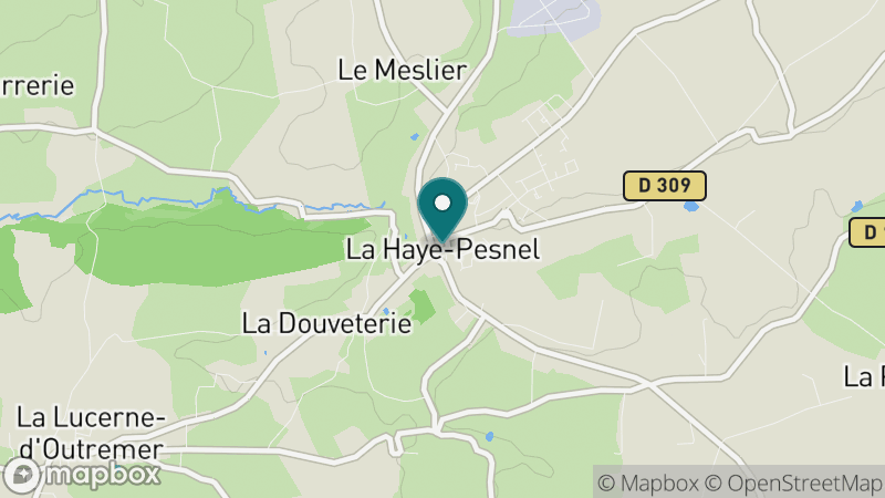 Carte - La Haye Pesnel