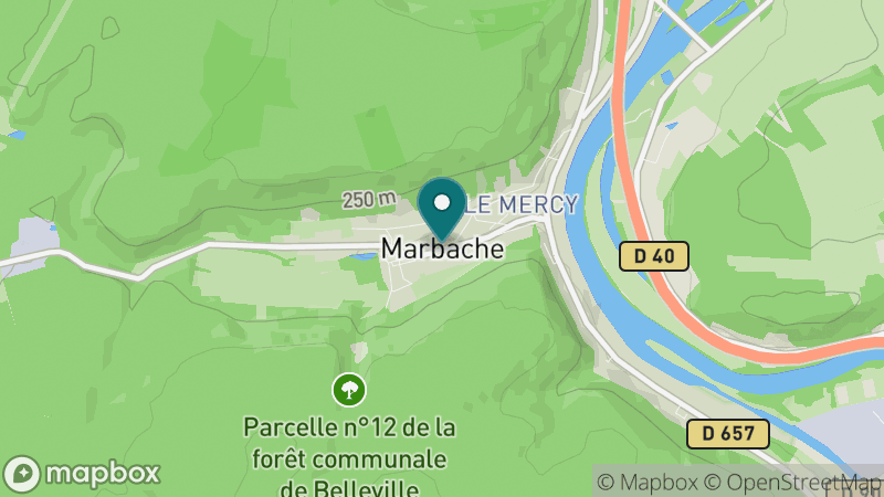 Carte - Marbache