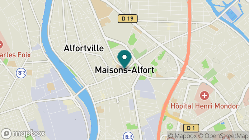 Carte - Maisons Alfort