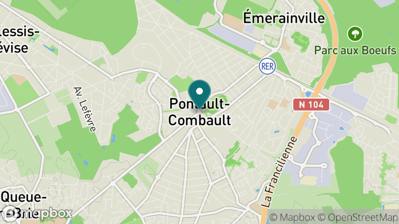 Carte - Pontault-Combault