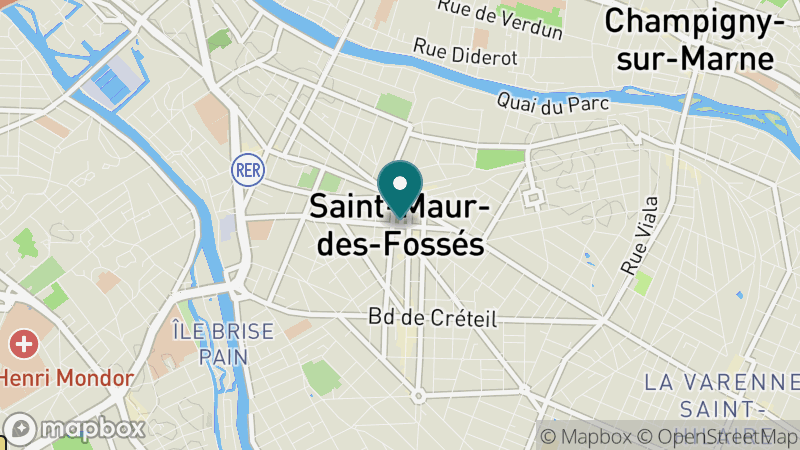 Carte - Saint Maur Des Fosses