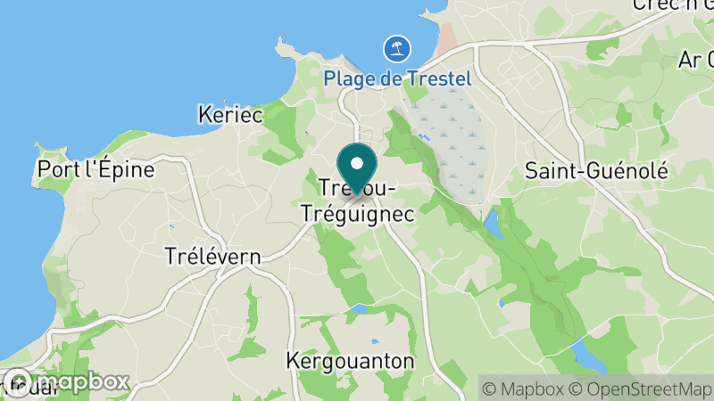 Carte - Trevou Treguignec
