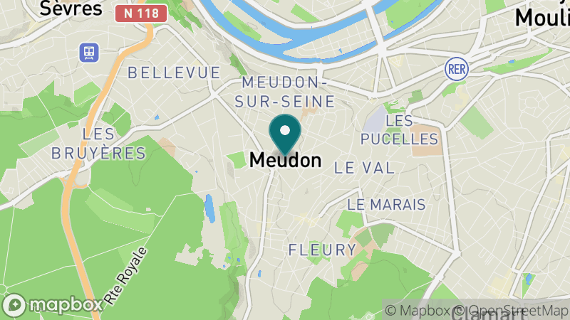 Carte - Meudon