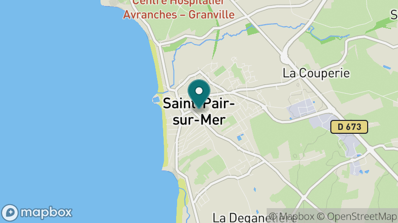 Carte - Saint Pair Sur Mer