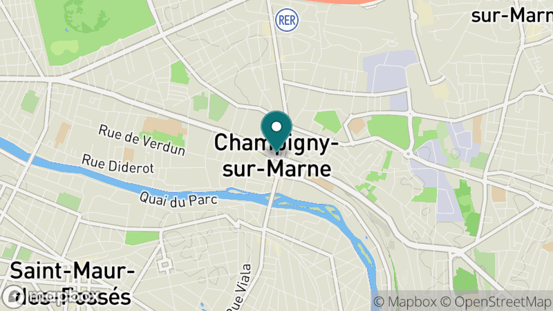 Carte - Champigny Sur Marne