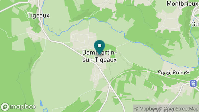 Carte - Dammartin Sur Tigeaux