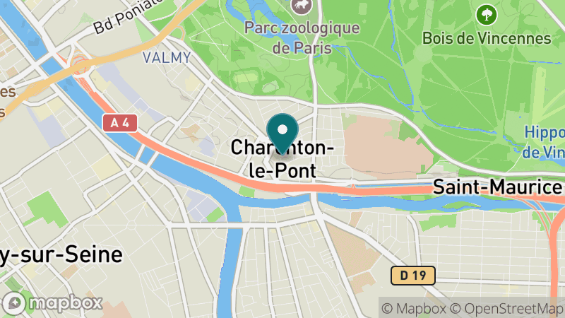 Carte - Charenton-le-Pont