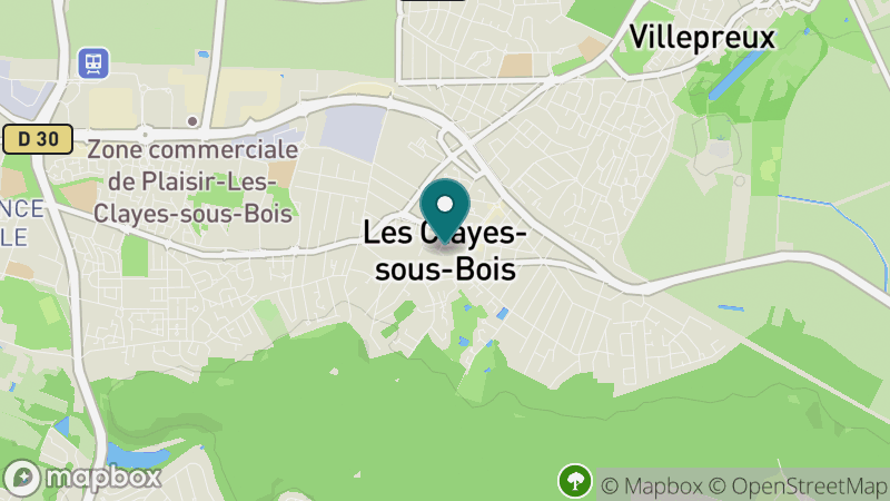 Carte - Les Clayes Sous Bois