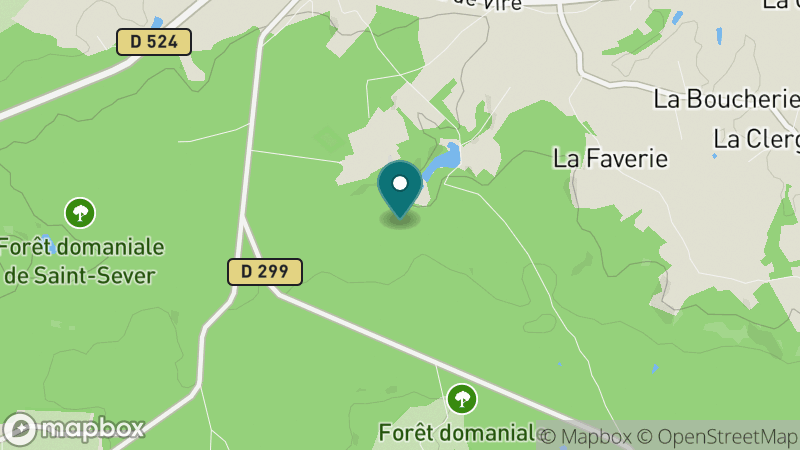 Carte - Saint Sever Calvados