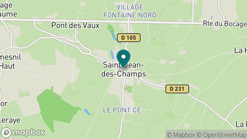 Carte - Saint Jean Des Champs