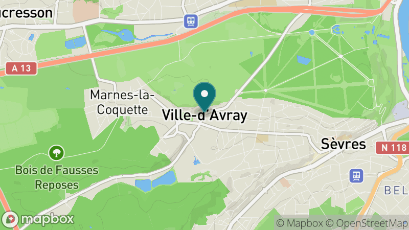 Carte - Ville-d'Avray