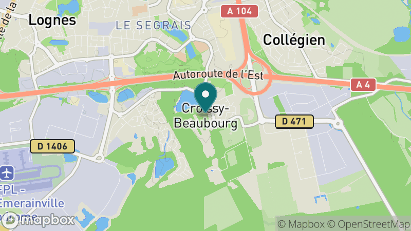 Carte - Croissy-Beaubourg