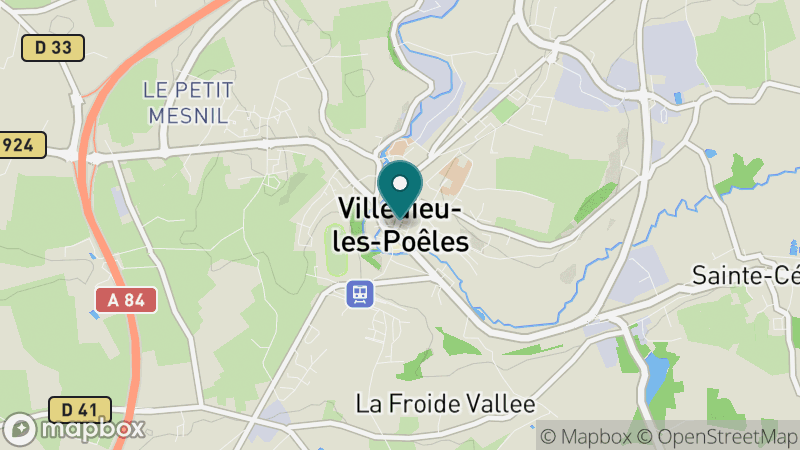 Carte - Villedieu Les Poeles